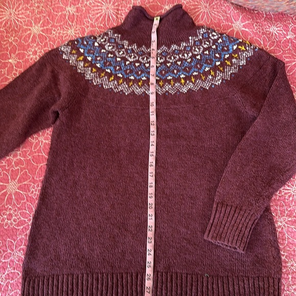 LL Bean Funnel neck sweater - Picture 4 of 6